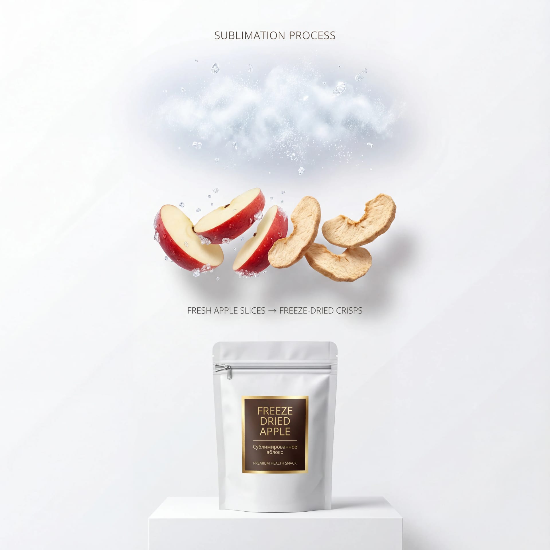 Freeze-dried production process